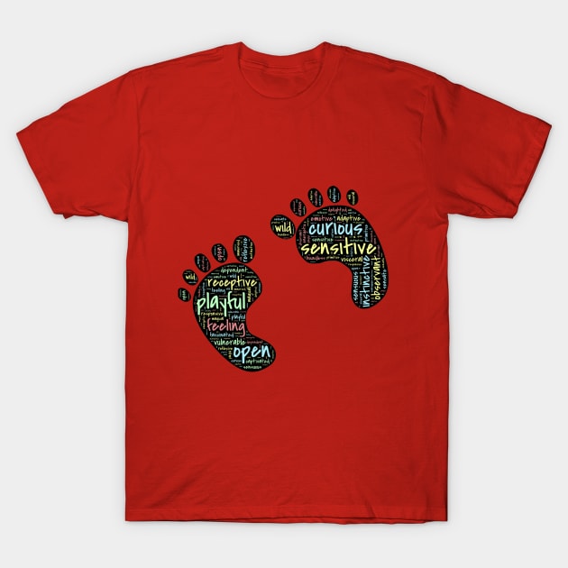 Playful feet T-Shirt by johnhain